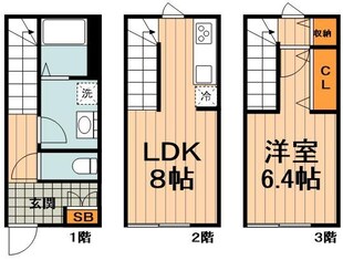 MOK-TERRACE志木の物件間取画像